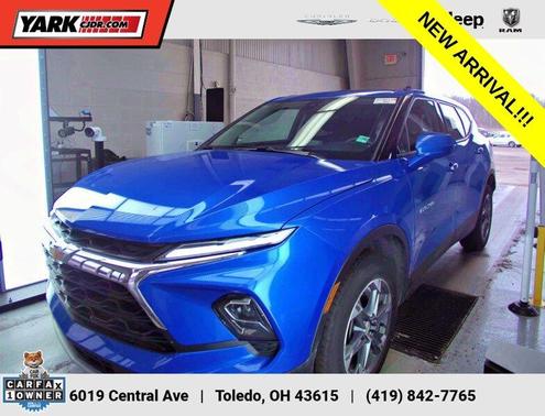 Blue 2024 Chevrolet Blazer LT