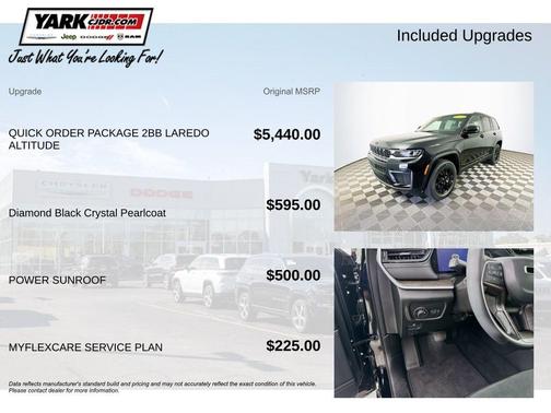 Black 2026 Jeep Grand Cherokee Laredo