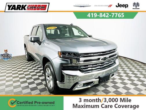 Gray 2019 Chevrolet Silverado 1500 LTZ