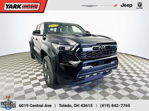 Black 2025 Toyota Tacoma TRD Sport