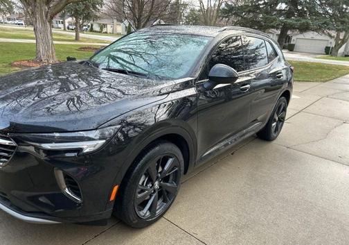 Black 2023 Buick Envision Essence
