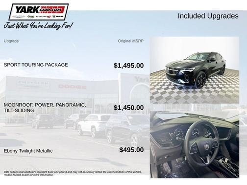 Black 2023 Buick Envision Essence