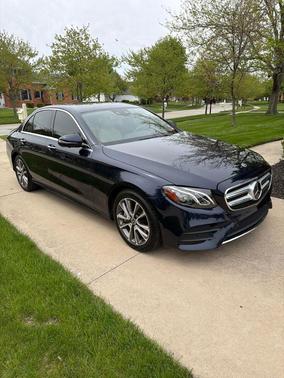 Blue 2020 Mercedes-Benz E-Class E 450 4MATIC