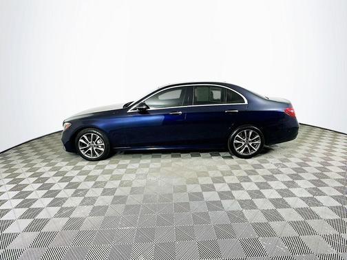 Blue 2020 Mercedes-Benz E-Class E 450 4MATIC