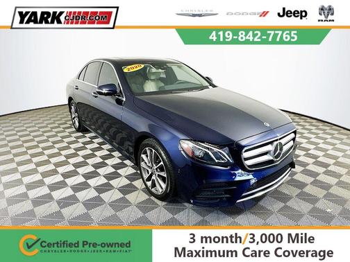 Blue 2020 Mercedes-Benz E-Class E 450 4MATIC