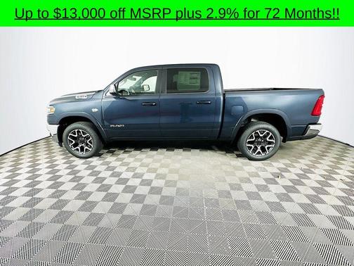 Blue 2026 RAM 1500 Laramie