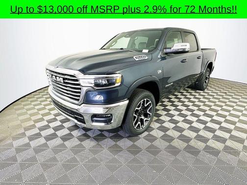 Blue 2026 RAM 1500 Laramie