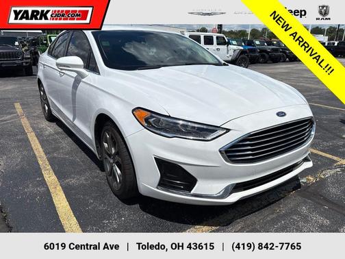 White 2020 Ford Fusion SEL