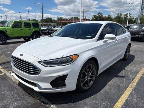 White 2020 Ford Fusion SEL