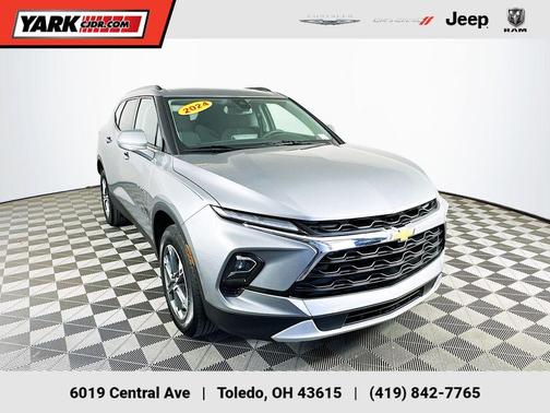 Gray 2024 Chevrolet Blazer LT