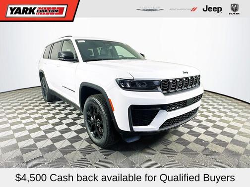 White 2026 Jeep Grand Cherokee L Laredo