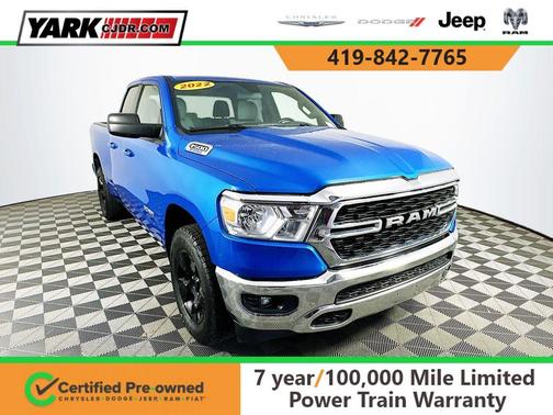 Blue 2022 RAM 1500 Big Horn