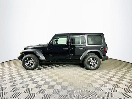 Black 2026 Jeep Wrangler Sport