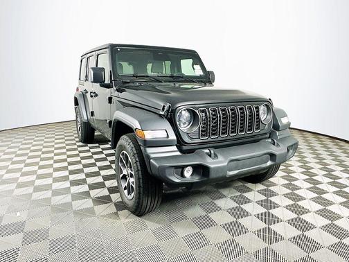 Black 2026 Jeep Wrangler Sport