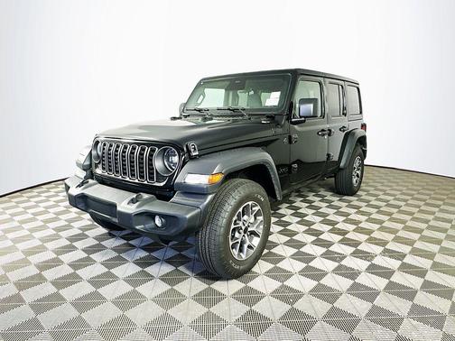 Black 2026 Jeep Wrangler Sport