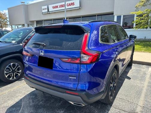 Blue 2024 Honda CR-V Hybrid Sport Touring