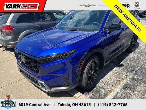Blue 2024 Honda CR-V Hybrid Sport Touring