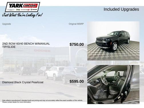 Black 2023 Jeep Grand Cherokee L Limited
