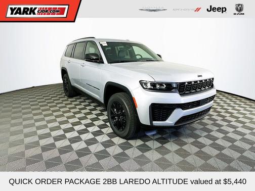 Silver 2026 Jeep Grand Cherokee L Laredo