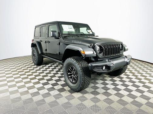 Black 2026 Jeep Wrangler Sport