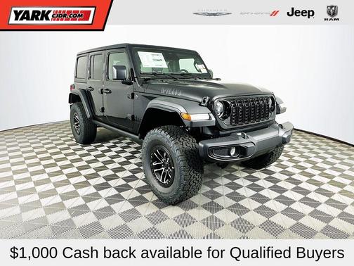 Black 2026 Jeep Wrangler Sport