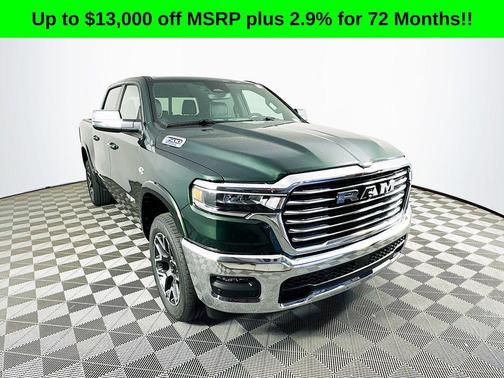 Green 2026 RAM 1500 Laramie