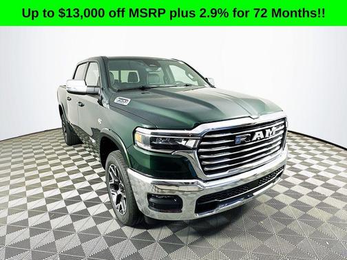 Green 2026 RAM 1500 Laramie