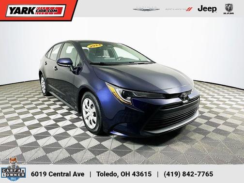 Blue 2024 Toyota Corolla LE