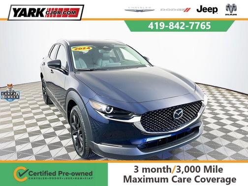 Deep Crystal Blue Mica 2024 Mazda CX-30 Select