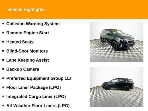 Black 2024 Chevrolet Equinox LT