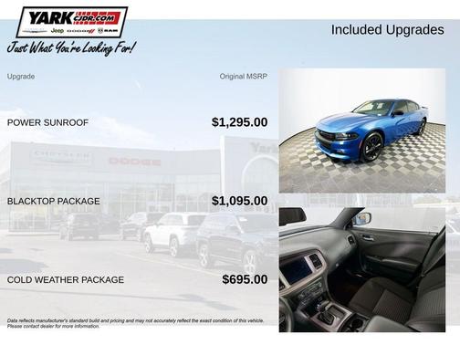 Blue 2023 Dodge Charger SXT