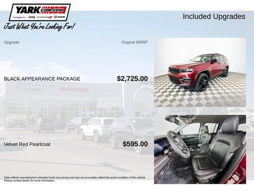 Red 2023 Jeep Grand Cherokee Limited