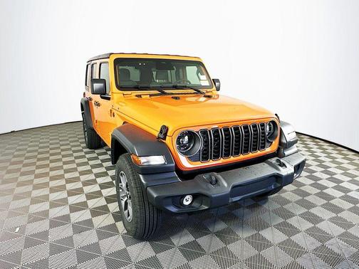 Orange 2026 Jeep Wrangler Sport