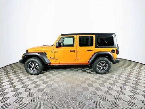 Orange 2026 Jeep Wrangler Sport