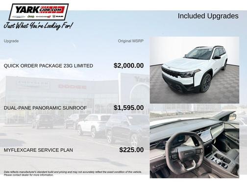 White 2026 Jeep Cherokee LAREDO/LIMITED