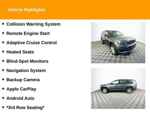 Gray 2023 Jeep Grand Cherokee L Limited