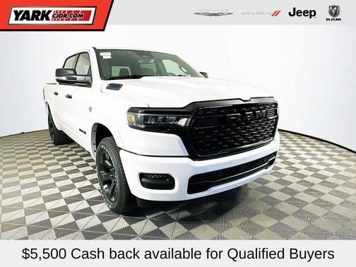 White 2026 RAM 1500 Big Horn/Lone Star