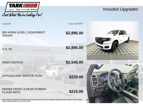 White 2026 RAM 1500 Big Horn/Lone Star
