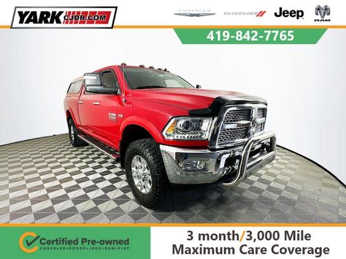 Red 2018 RAM 2500 Laramie