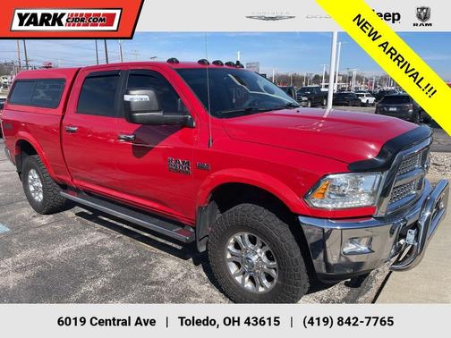 Red 2018 RAM 2500 Laramie