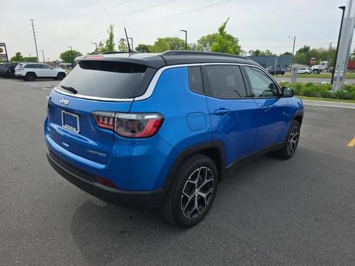 Blue 2024 Jeep Compass Limited