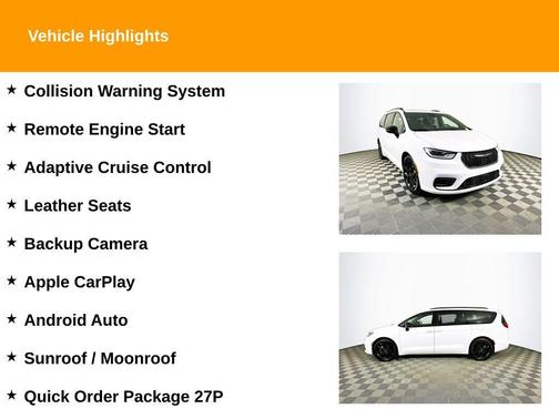 White 2025 Chrysler Pacifica Limited