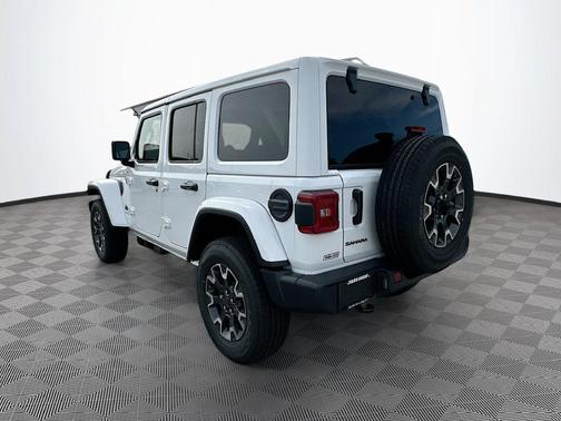White 2026 Jeep Wrangler Sahara