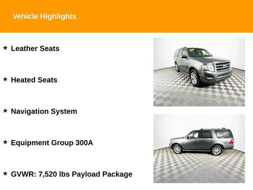 Gray 2017 Ford Expedition Limited