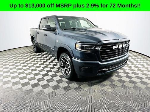 Blue 2026 RAM 1500 Laramie