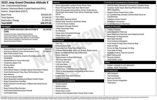 2025 Jeep Grand Cherokee Laredo