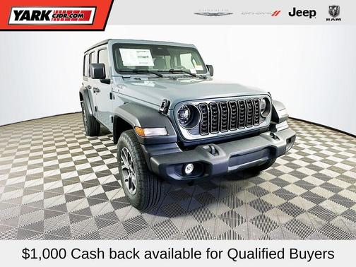 Gray 2026 Jeep Wrangler Sport