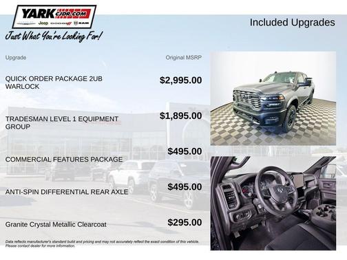 Gray 2026 RAM 2500 Tradesman