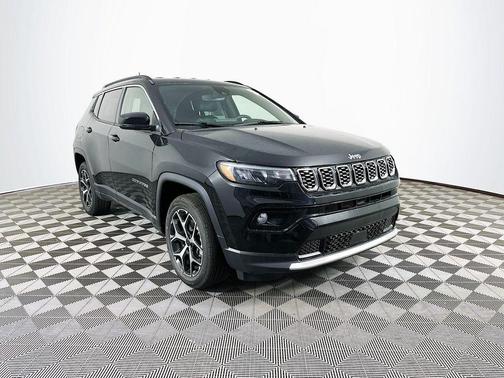 Black 2026 Jeep Compass Limited