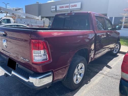 Red 2019 RAM 1500 Big Horn